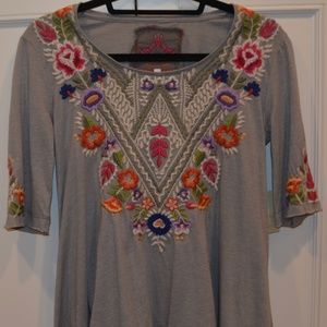 Johnny Was Embroidered Tunic
